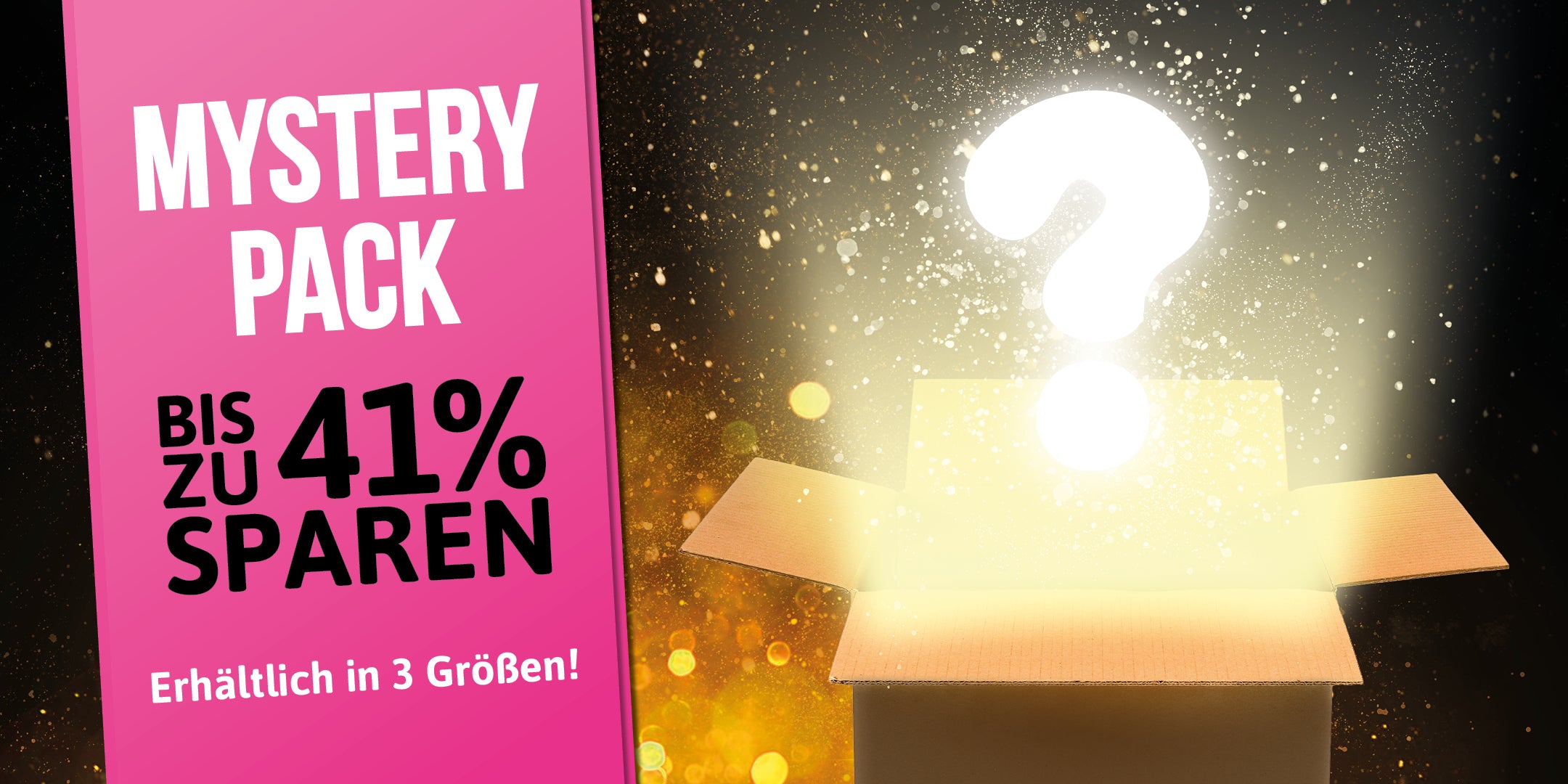 Mystery Pack – Bis zu 41 % sparen!