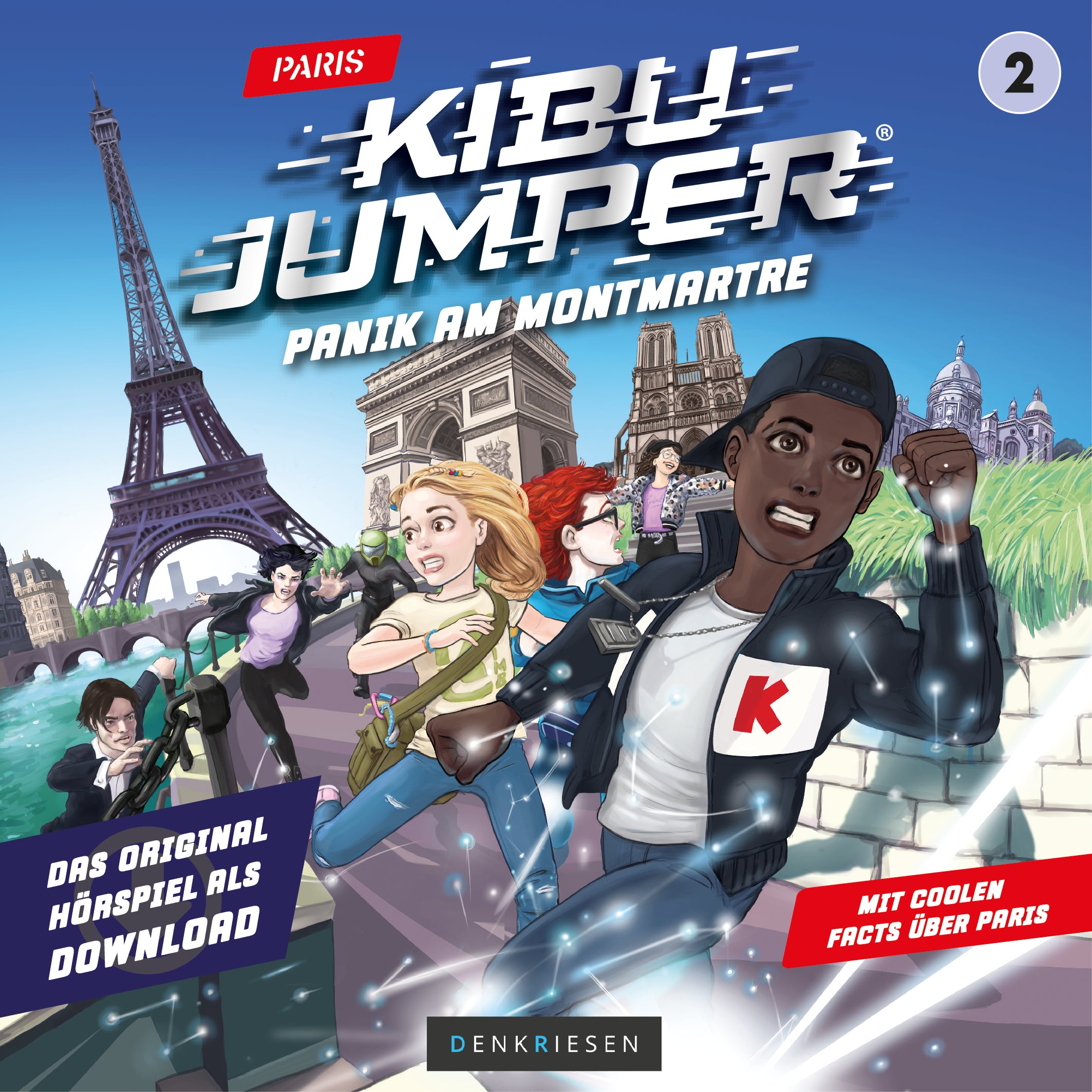 KIBU JUMPER® | Hörspiel - Paris - "Panik am Montmartre" | Band 2