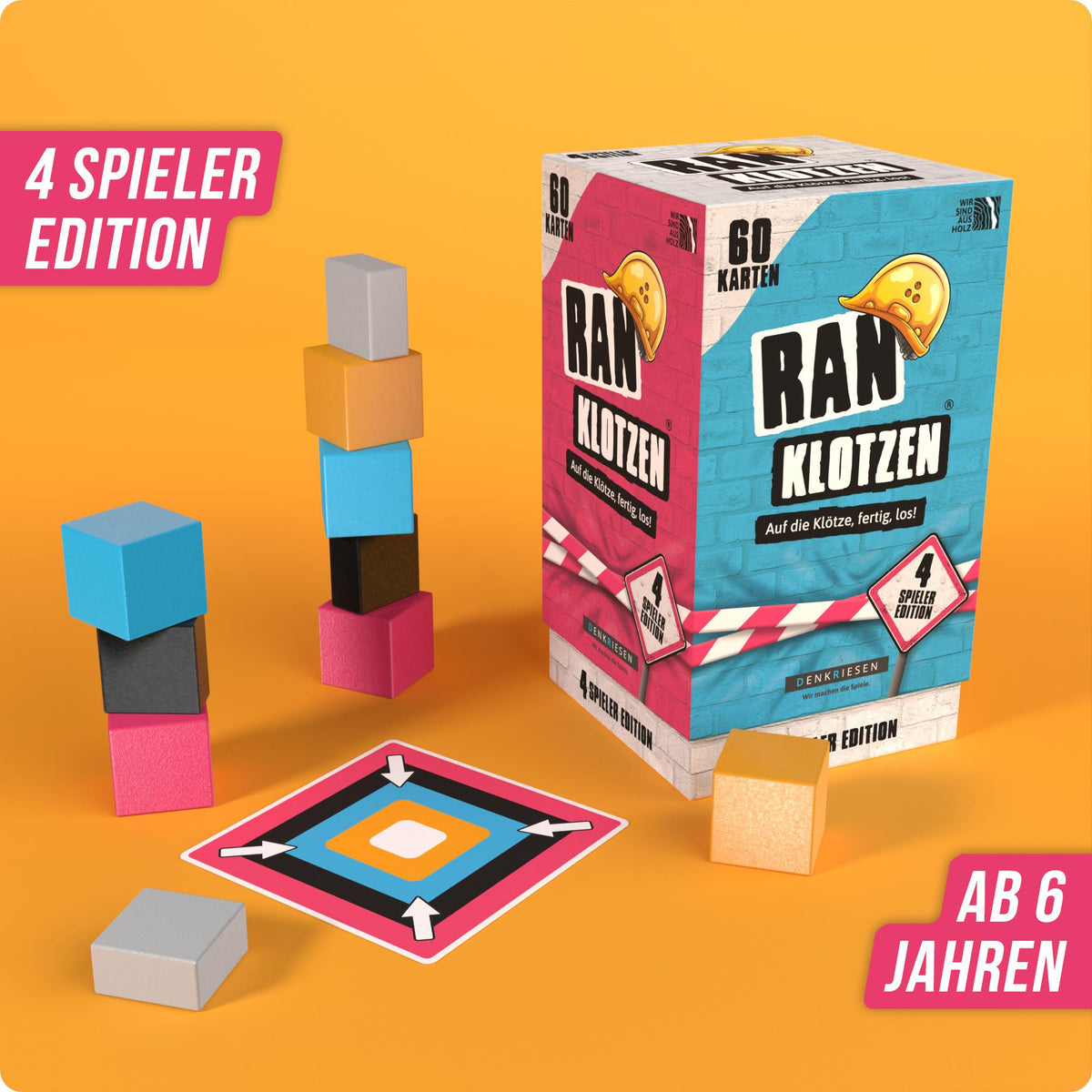 Ranklotzen® | 4 Spieler Edition