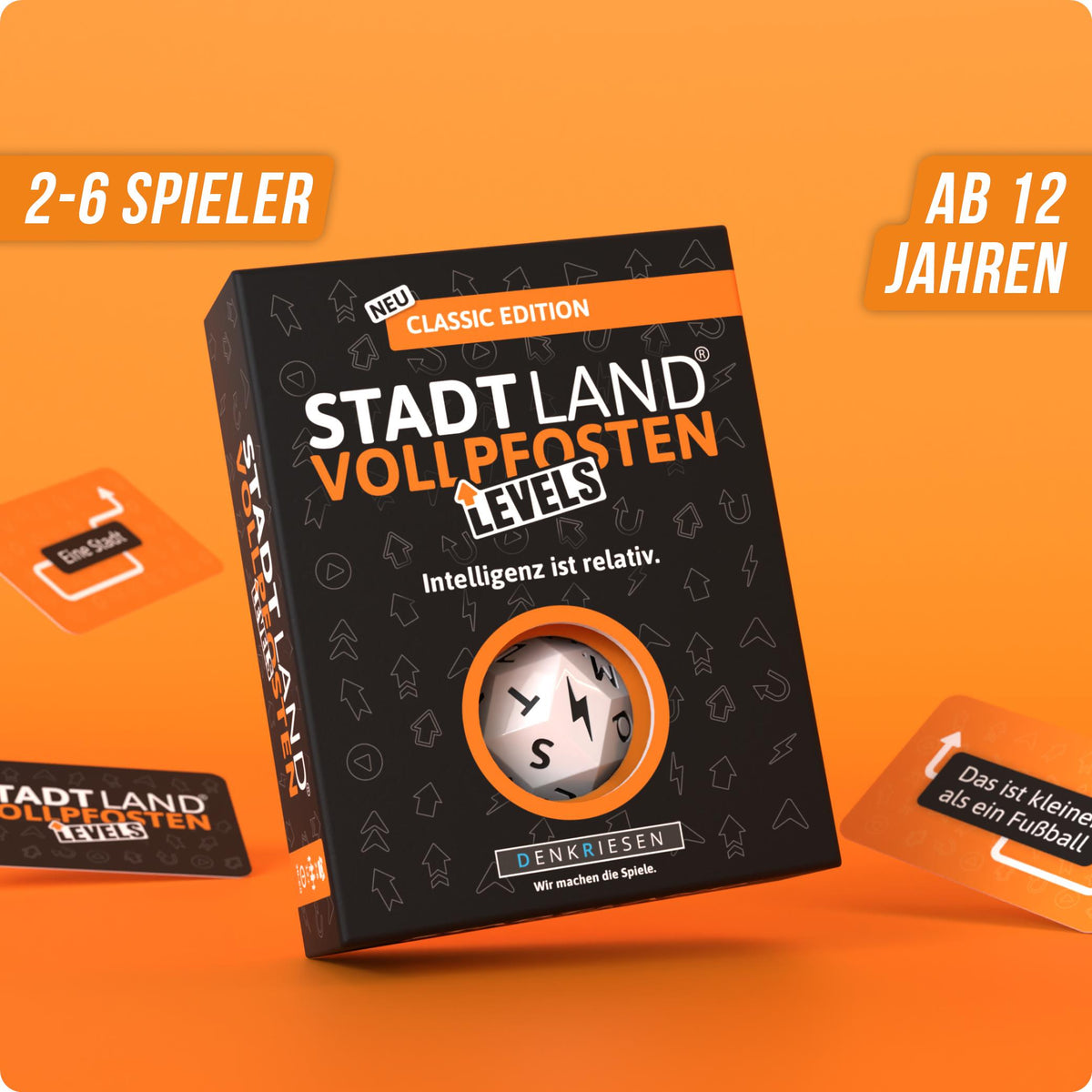 Stadt Land Vollpfosten® Levels | Classic Edition