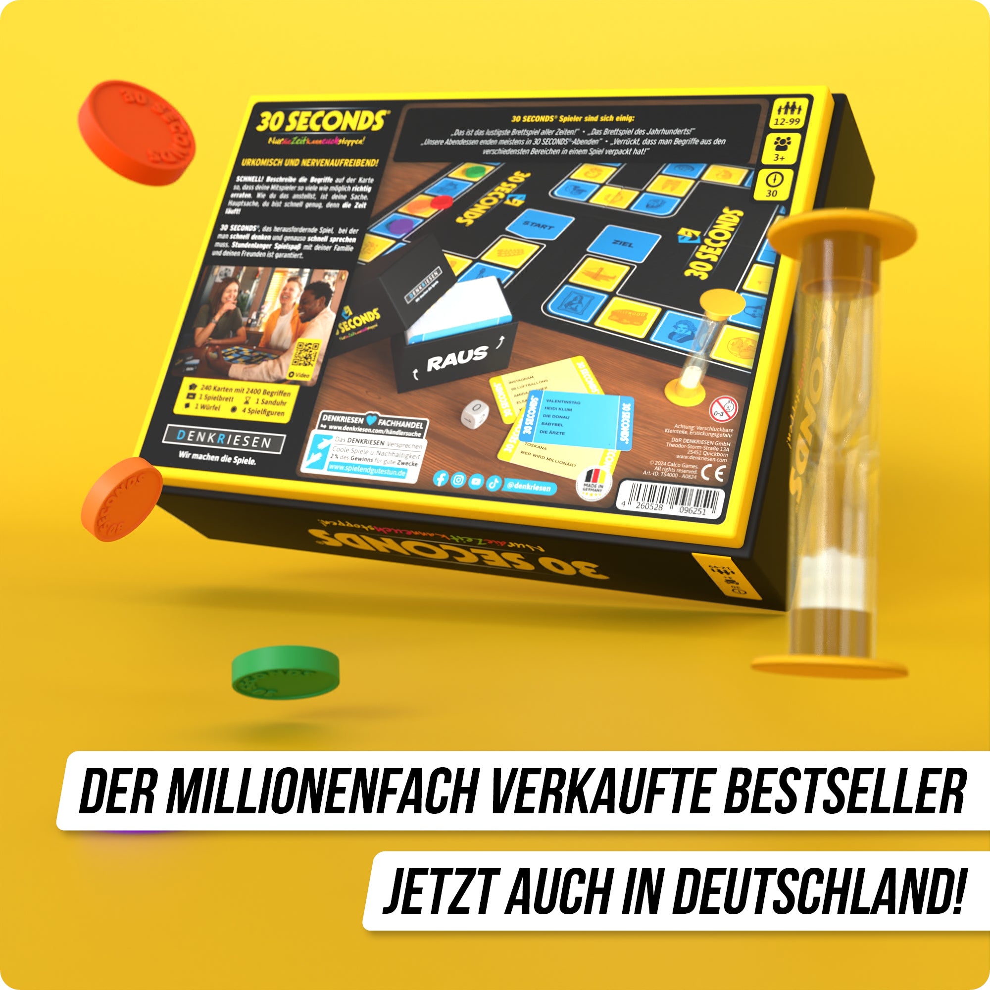 30 Seconds® - "Nur die Zeit kann euch stoppen!" + GRATIS PROMOSPIEL