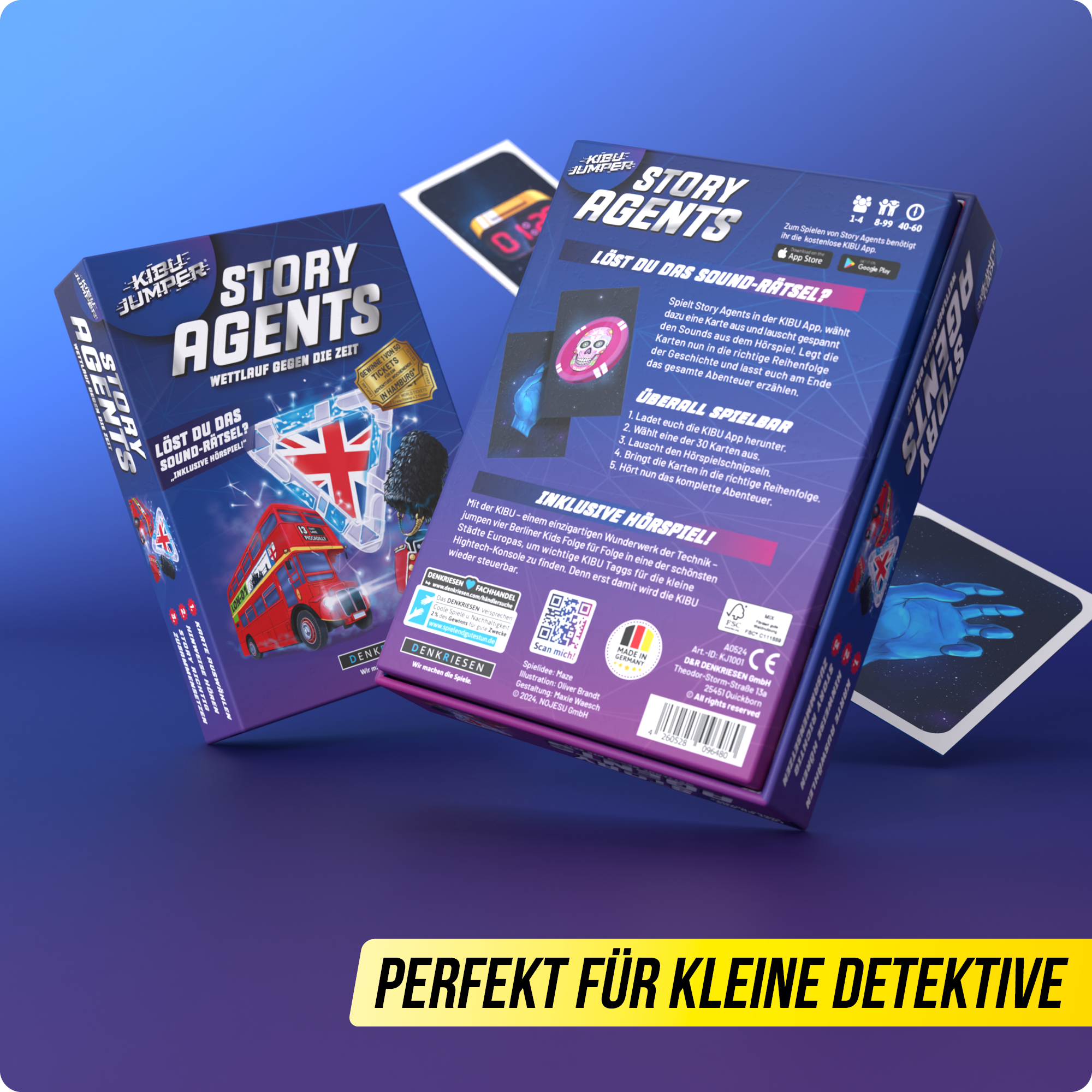 KIBU JUMPER® - Story Agents - London - "Wettlauf gegen die Zeit"