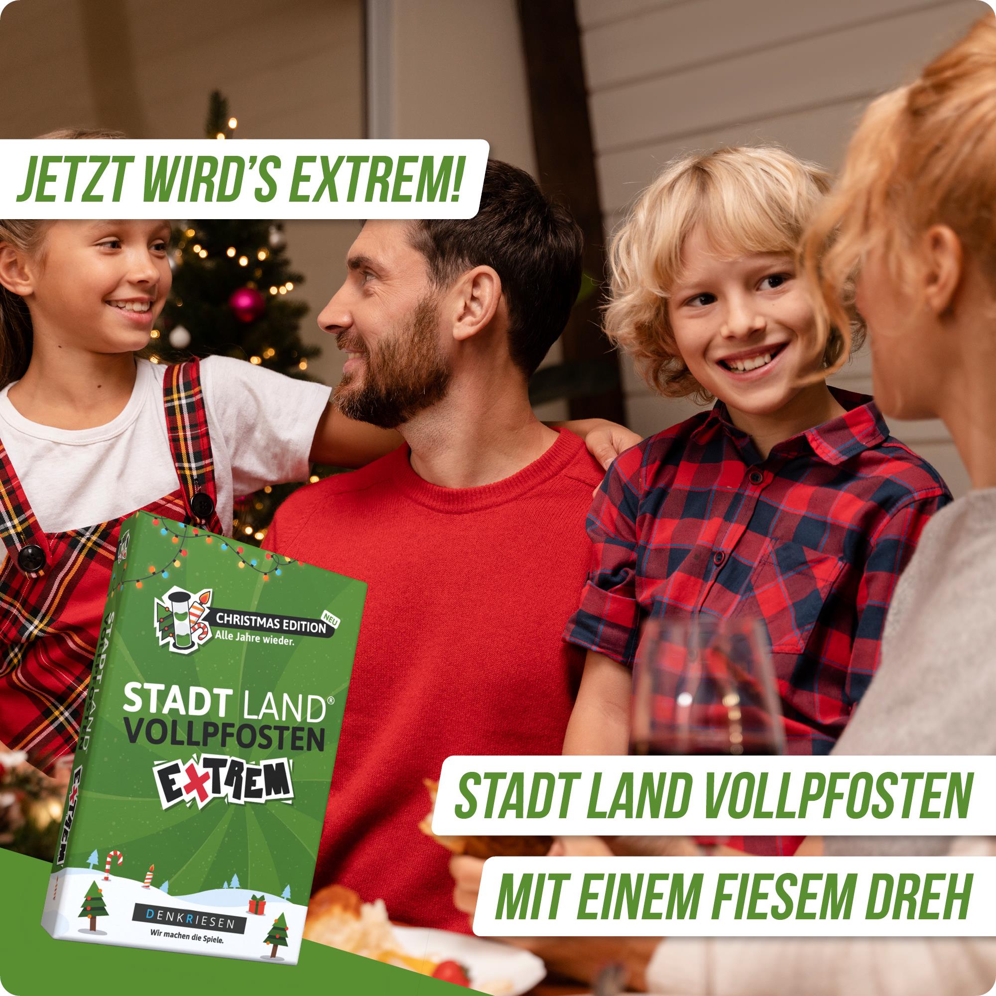 Stadt Land Vollpfosten® Christmas Edition – "Alle Jahre wieder." | Extrem