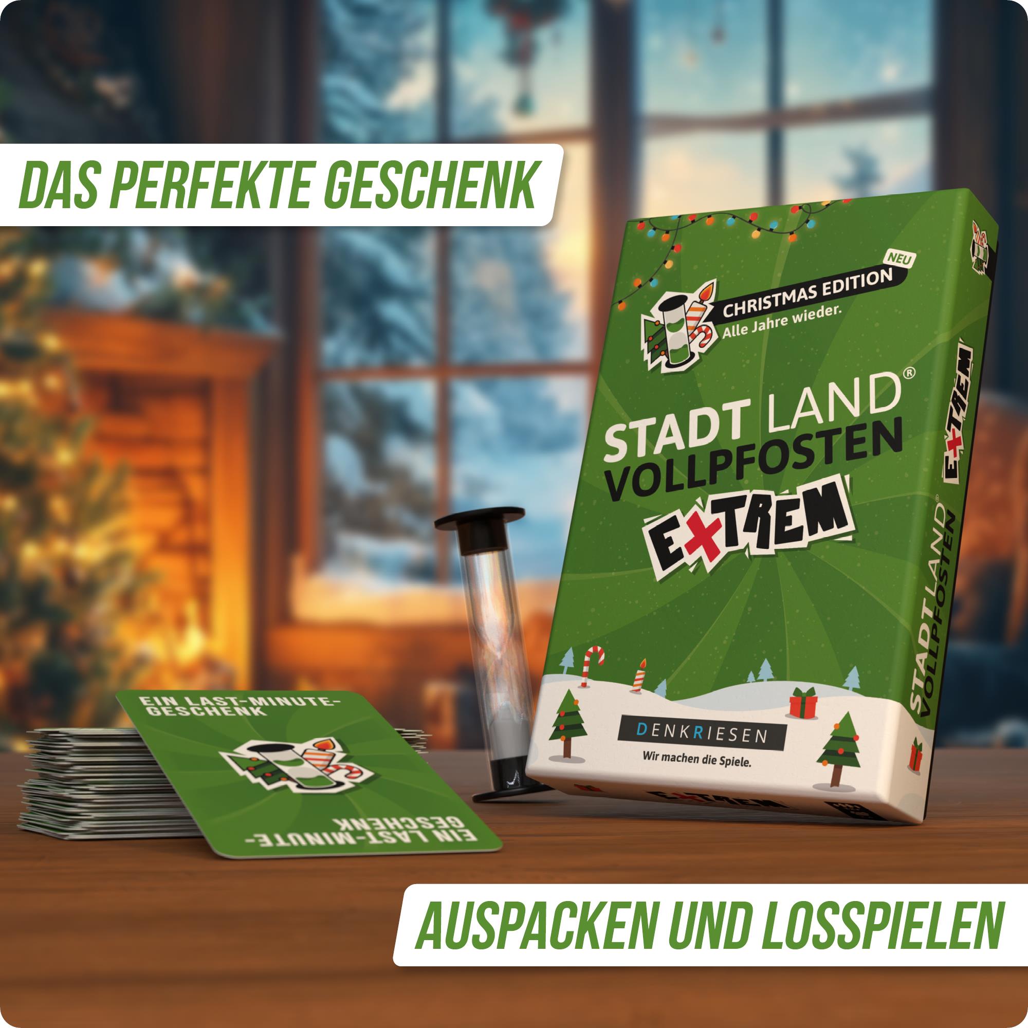 Stadt Land Vollpfosten® Christmas Edition – "Alle Jahre wieder." | Extrem