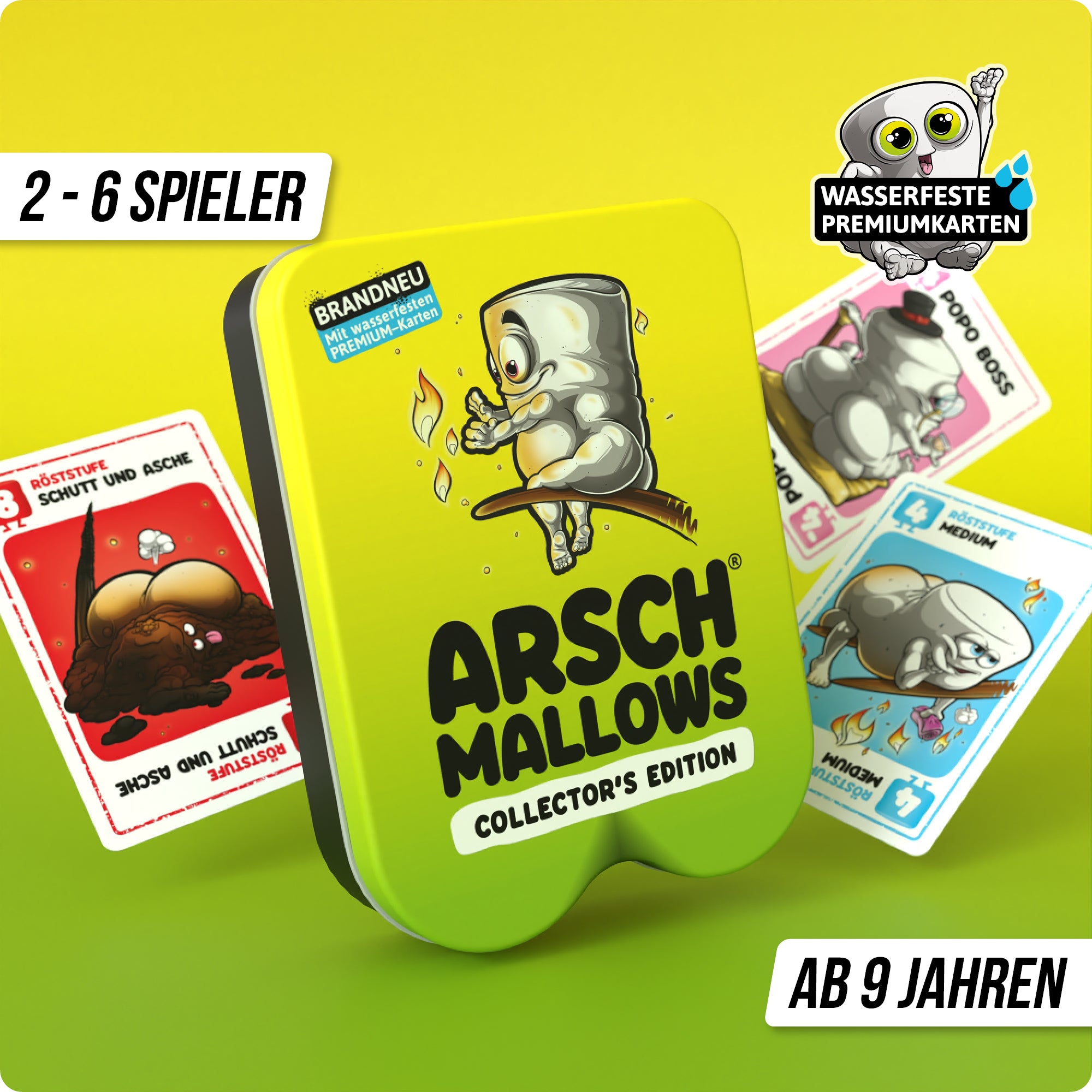 ARSCHMALLOWS® Collector's Edition – "Weniger frisst mehr." | Wasserfest