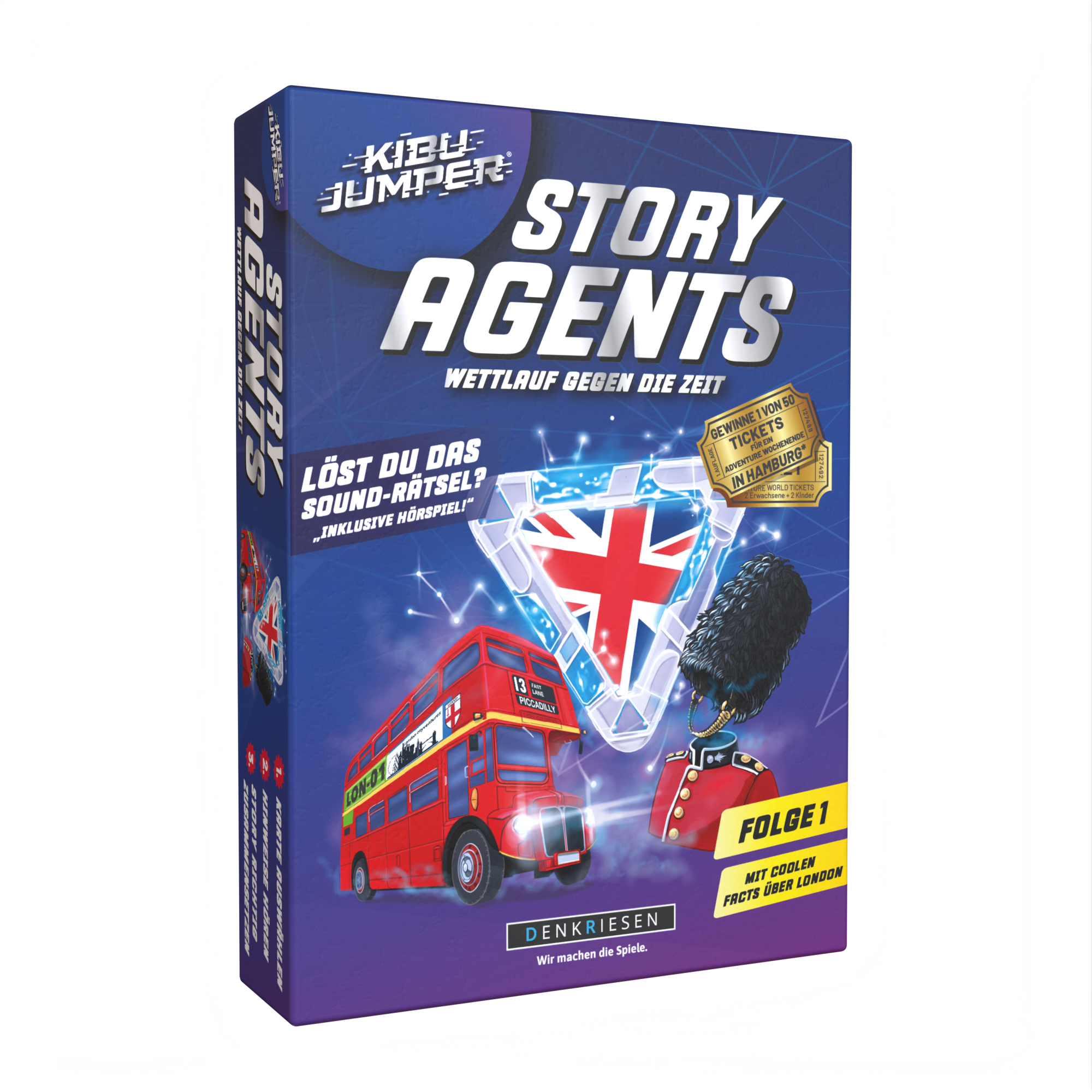 KIBU JUMPER® - Story Agents - London - "Wettlauf gegen die Zeit"