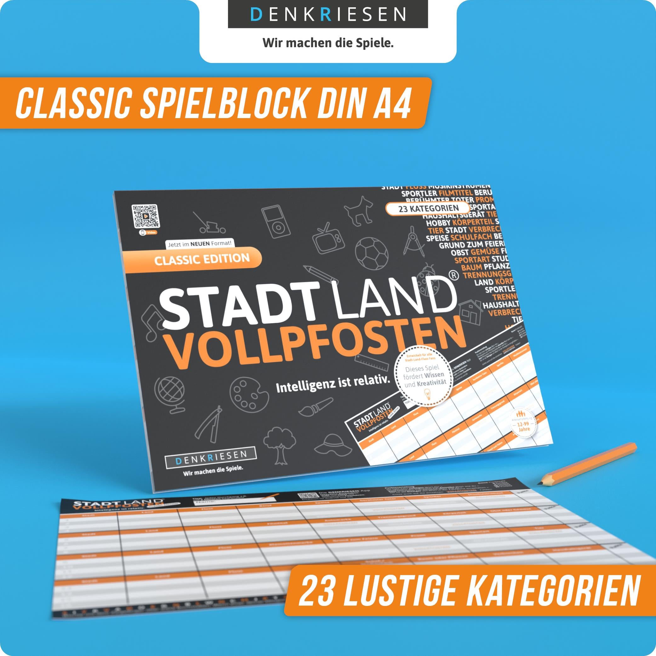 Spar-Set Rudolph - STADT LAND VOLLPFOSTEN® - Christmas Edition - A4 + Classic Edition - A4